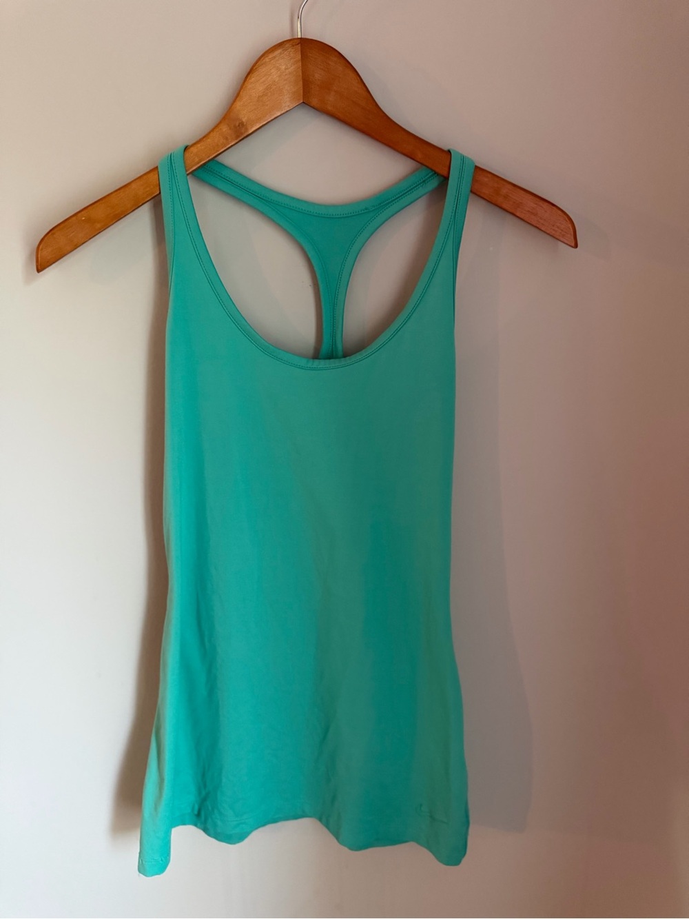 Nike Dri Fit Racerback Tank Top Womens XS Aqua/Teal Athletic Gym